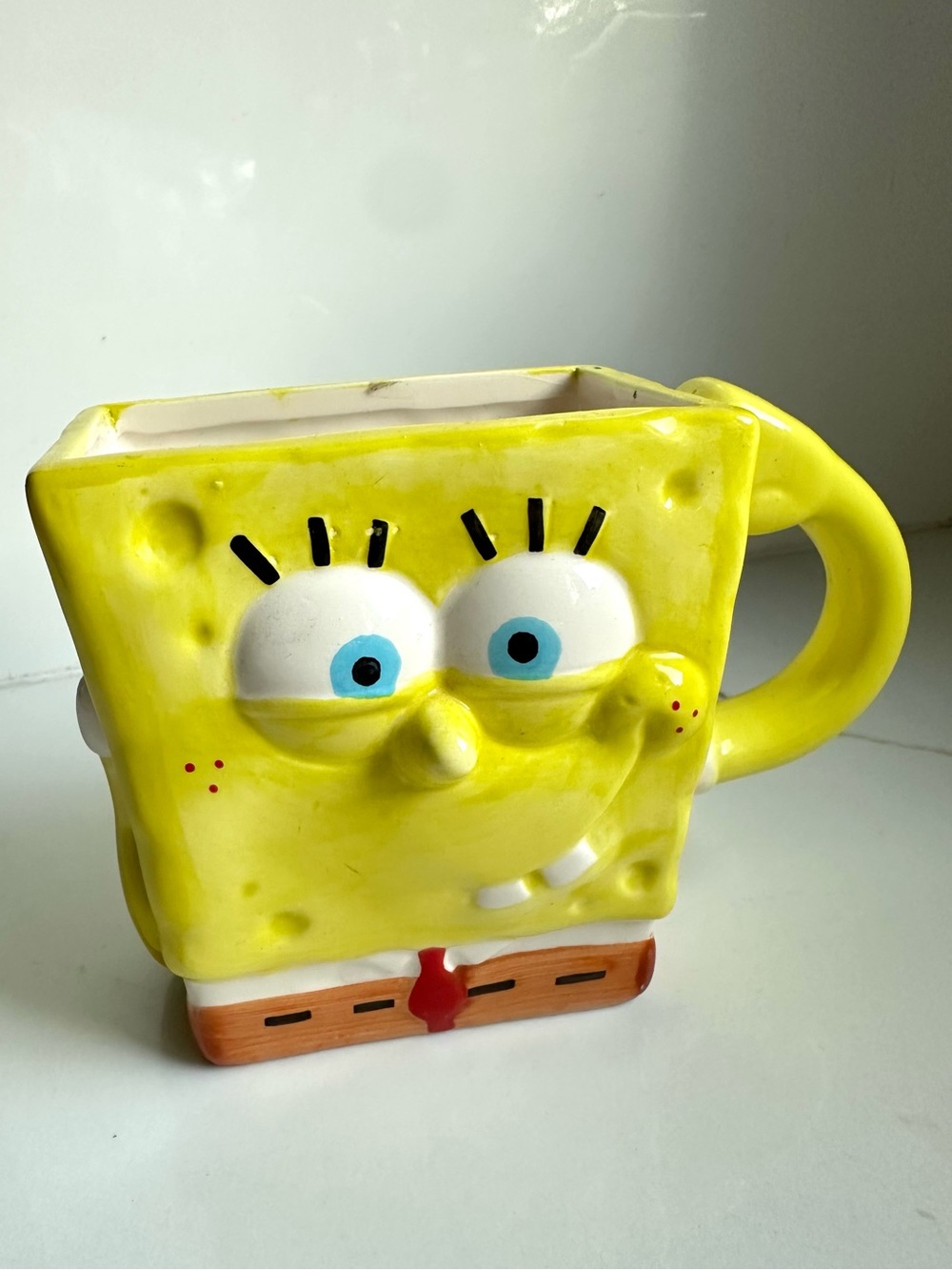 Vintage SpongeBob SquarePants Ceramic Mug 2007